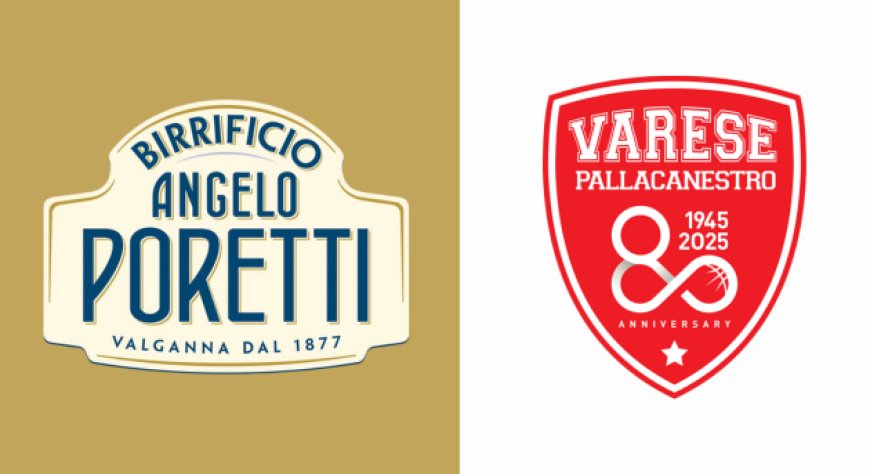 Birrificio Angelo Poretti partner ufficiale della Pallacanestro Varese