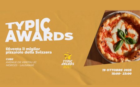 La pizza napoletana celebrata in Svizzera con il premio Typic Awards 2025