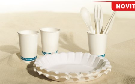 Novità assoluta. FLO presenta le prime stoviglie monouso senza plastica per l'Horeca