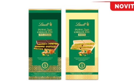 Lindt amplia la linea Dubai Style: debuttano bianco e fondente al 70%