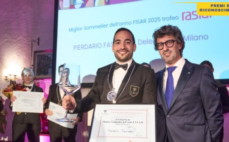 Pierdario Fasciano conquista il titolo di Miglior Sommelier FISAR 2025