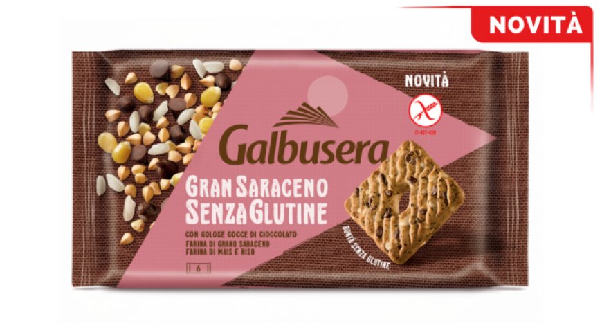 Dal grano saraceno di montagna il nuovo frollino senza glutine firmato Galbusera
