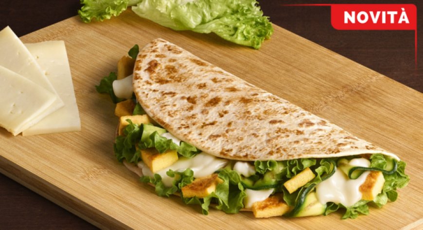 La Dorata, la nuova limited edition stagionale di La Piadineria ispirata ai sapori di casa