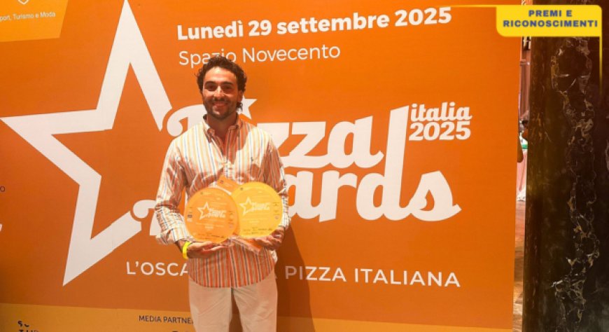 Emanuele Riemma porta la Sardegna sul podio dei Pizza Awards Italia 2025
