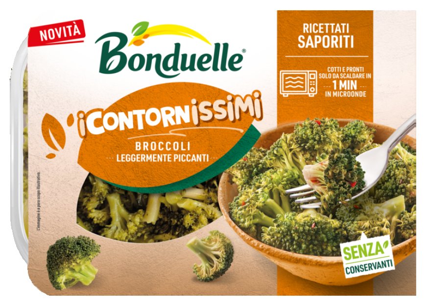 Bonduelle debutta nella quinta gamma con ''I Contornissimi''