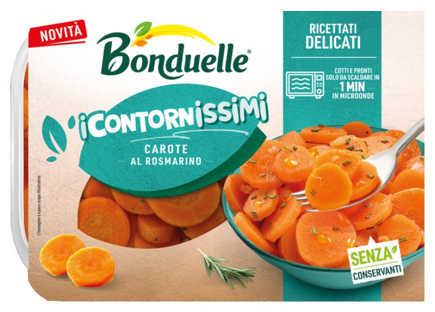 Bonduelle debutta nella quinta gamma con ''I Contornissimi''