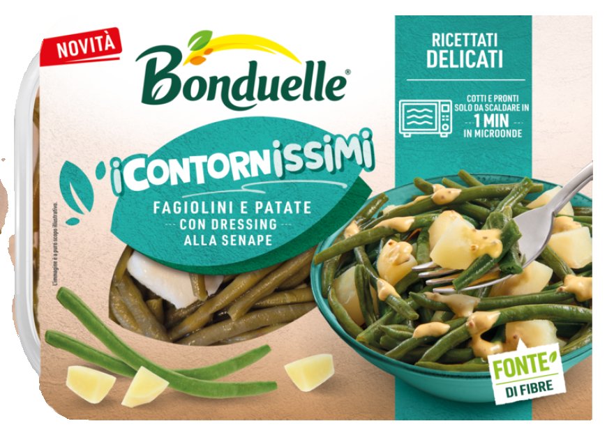 Bonduelle debutta nella quinta gamma con ''I Contornissimi''