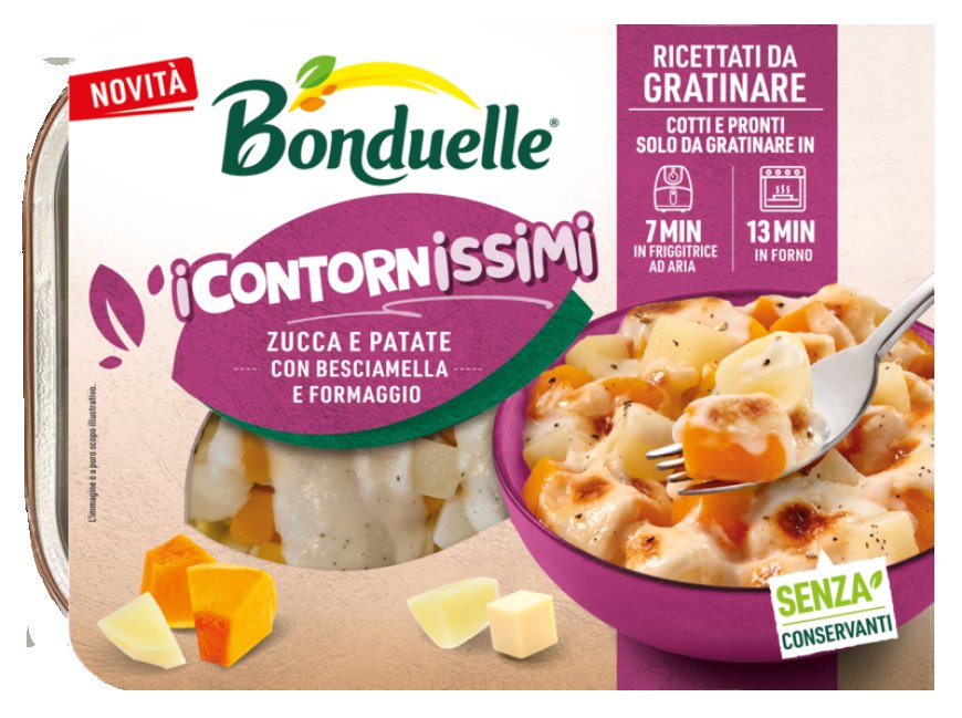 Bonduelle debutta nella quinta gamma con ''I Contornissimi''