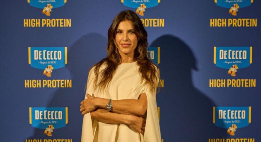 De Cecco High Protein, Elisabetta Canalis nuova ambassador della linea legata al benessere