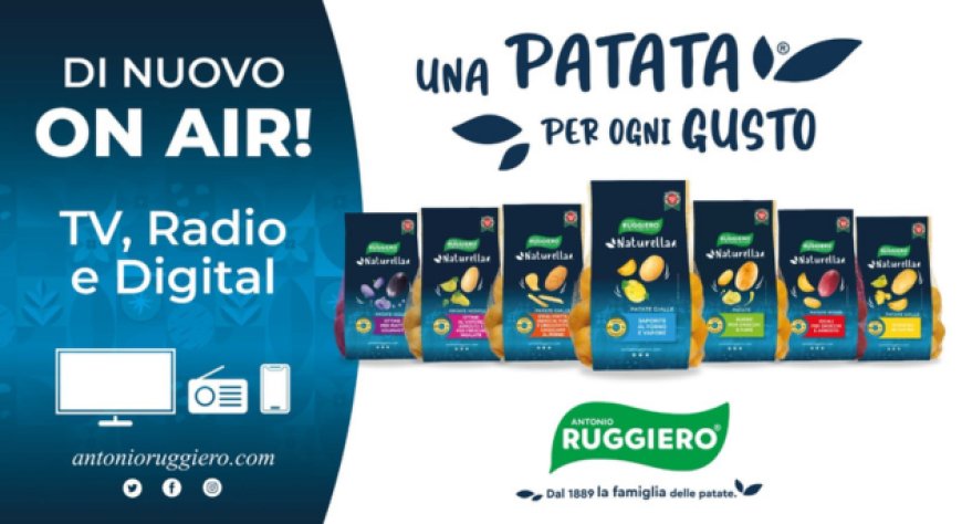 Patate Ruggiero: investimento multicanale per portare il prodotto in primo piano