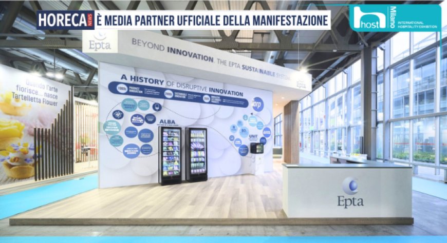 A Host 2025 Epta presenta in anteprima le nuove vetrine per gelato