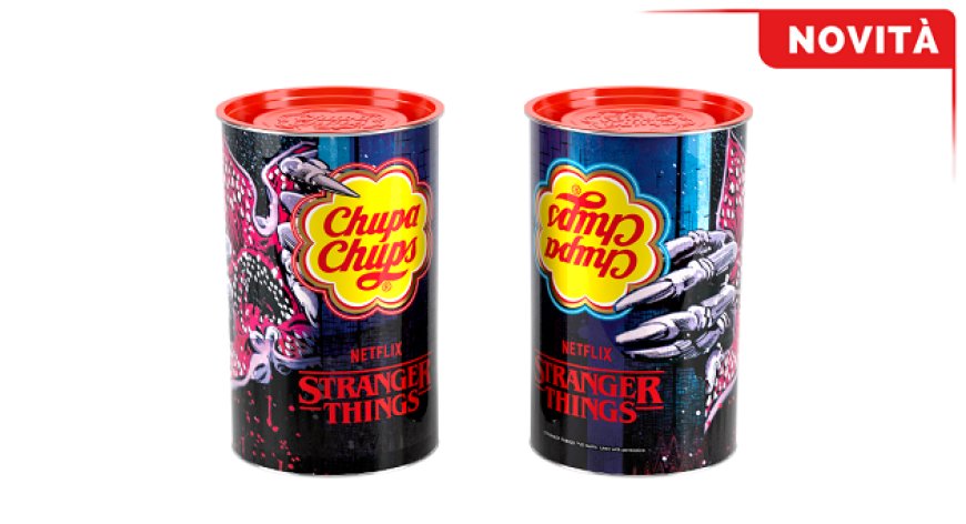 Chupa Chups celebra Stranger Things con la limited dedicata ai protagonisti