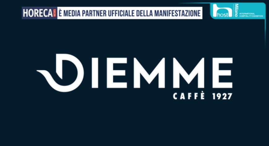 Caffè Diemme a HOST: un secolo di storia si rinnova con il rebranding totale