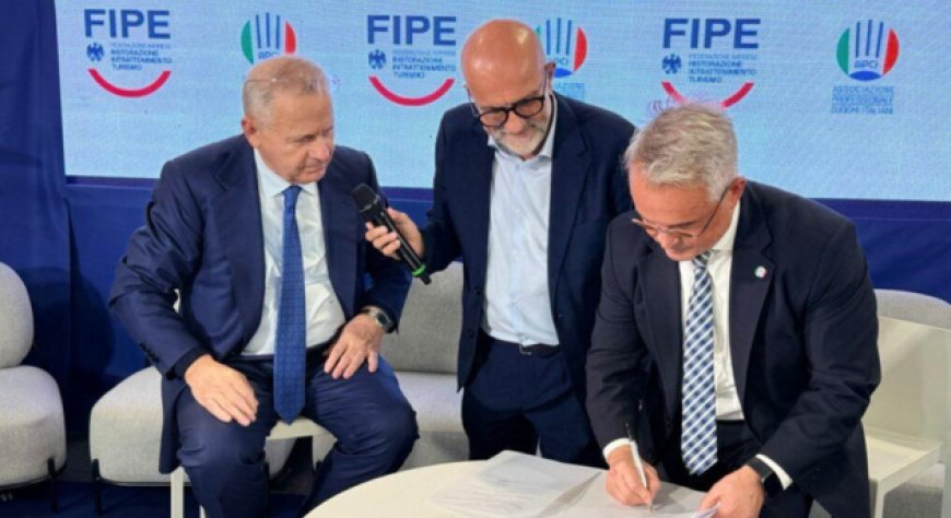 FIPE e APCI firmano protocollo d'intesa: insieme per la ristorazione italiana