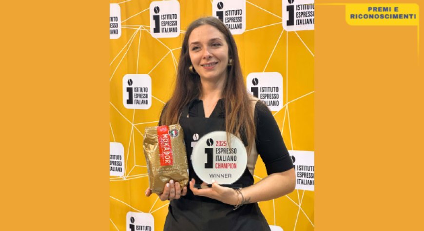 Espresso Italiano Champion: trionfa Giulia Ruscelli con la Gran Miscela Mokador