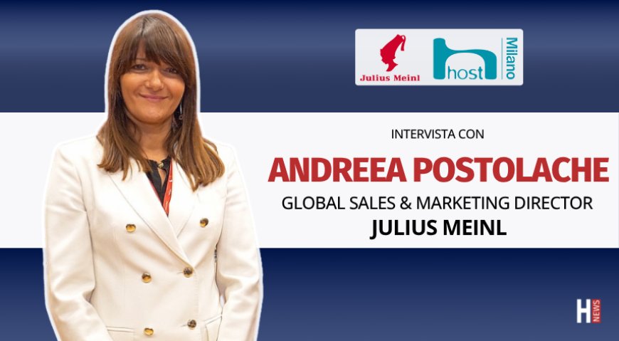 HorecaTv a Host 2025. Intervista con Andreea Postolache di Julius Meinl