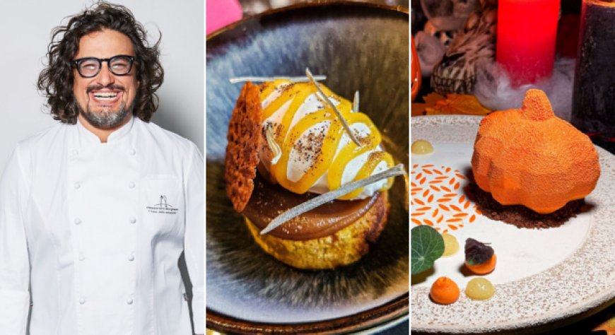 Pumpcake e The Smashing Pumpkins,  i nuovi dessert di Halloween firmati chef Alessandro Borghese