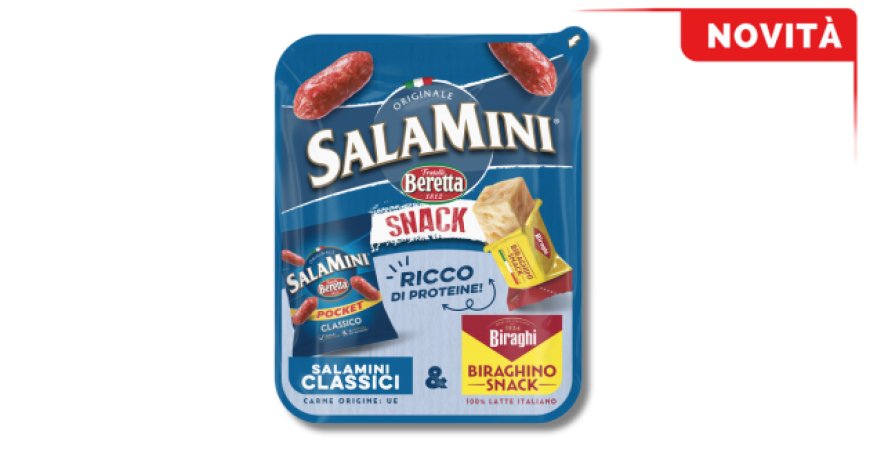 Salamini Classici + Biraghino Snack: l’unione perfetta tra gusto e praticità
