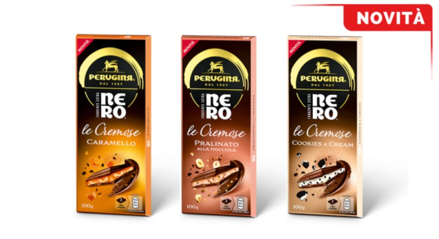 Perugina® Nero® Le Cremose: la novità fondente extra e ripieno morbido in tre gusti