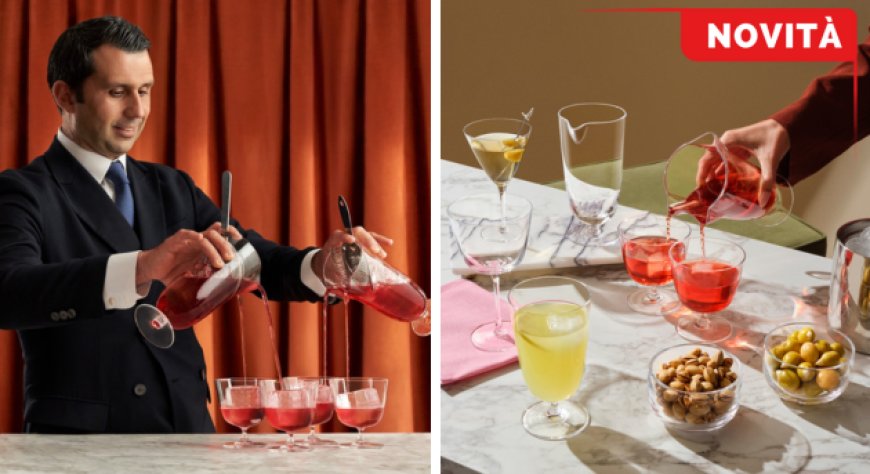 Il nuovo Bar/Giani Double Pour Mixing Glass cambia le regole del bartending