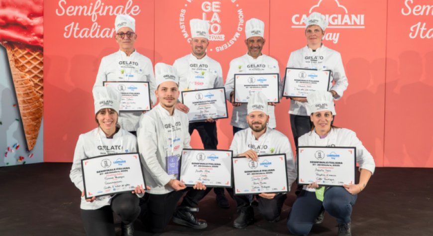 Gelato Festival World Masters: otto nuovi finalisti per la sfida tricolore del 2026