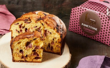 Pasticceria Filippi presenta il Panettone Lamponi e Cioccolato Fondente