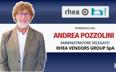 HorecaTv a Host 2025. Intervista con Andrea Pozzolini di Rhea Vendors Group