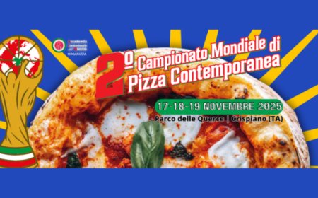 Torna in Puglia il Campionato Mondiale di Pizza Contemporanea