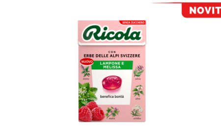 Lampone e Melissa: Ricola arricchisce la gamma con il nuovo gusto fruttato