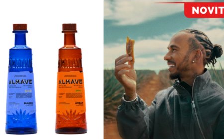 Almave: il primo distillato di agave blu no alcol firmato Lewis Hamilton