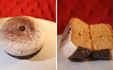 Il Melange viennese diventa panettone al Gran Caffè Gambrinus