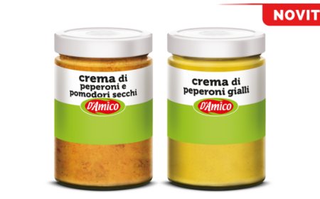 D'Amico Food Service presenta le creme di peperoni gialli e pomodori secchi per la ristorazione professionale