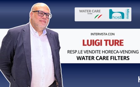 HorecaTv a Host 2025. Intervista con Luigi Ture di Water Care Filters