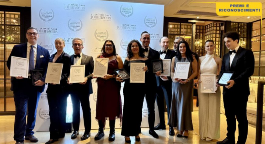 Awards for Excellence 2026: nove eccellenze italiane premiate da Condé Nast Johansens