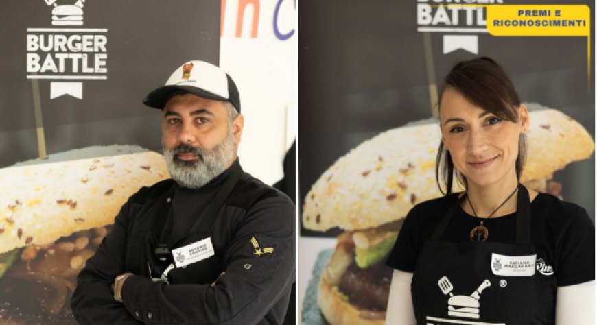 Burger Battle 2026 a Venezia: trionfano Tatiana Maccacaro e Antonino Contino