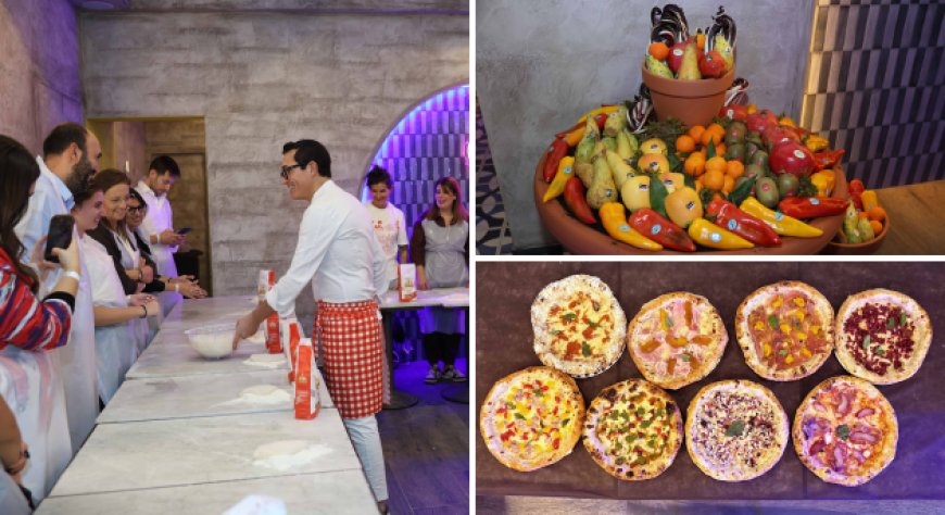 Gino Sorbillo chiude la campagna di SAF - Spettacoli alla Frutta: l'ortofrutta diventa gourmet