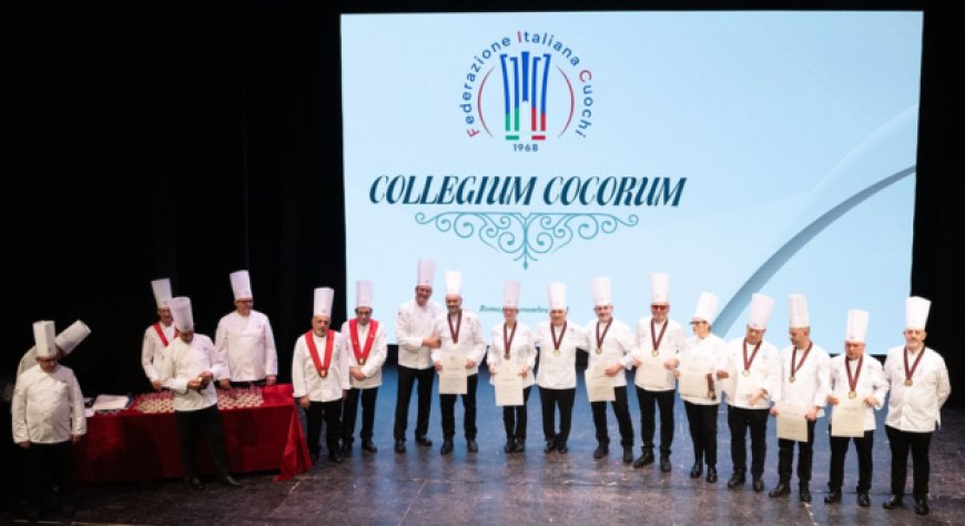 Collegium Cocorum 2025: la Federazione Italiana Cuochi celebra i maestri della cucina italiana