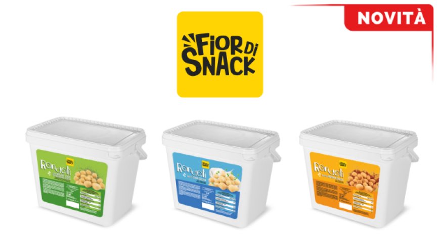 Rondolì di Fior di Snack: tre gusti per il settore Horeca in formato da 2,5 kg