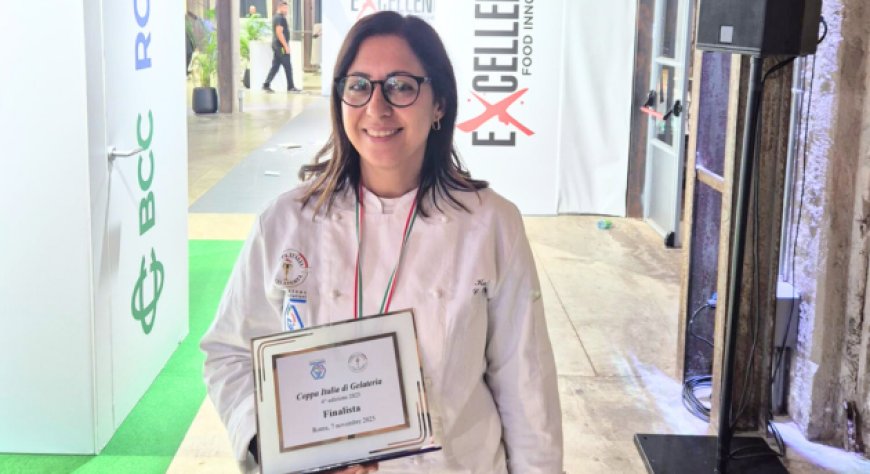 Katia Cavallo brilla alla Coppa Italia di Gelateria: il talento pugliese protagonista a Roma