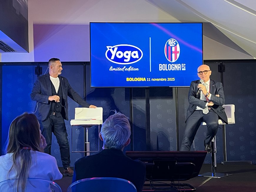 Yoga e la partnership con il Bologna FC 1909: arriva la Limited Edition per i bar