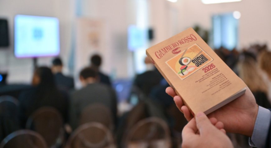 Guida Sushi 2026 Gambero Rosso: Ruri Kaiseki di Napoli è la novità dell'anno