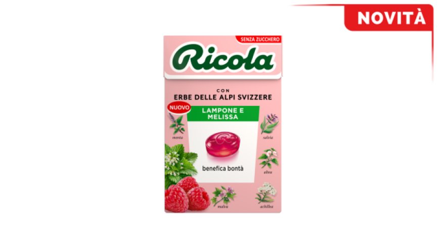 Lampone e Melissa: Ricola arricchisce la gamma con il nuovo gusto fruttato