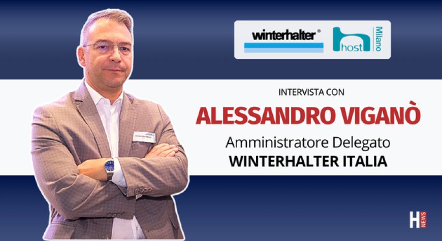 HorecaTv a Host 2025. Intervista con  Alessandro Viganò di Winterhalter Italia