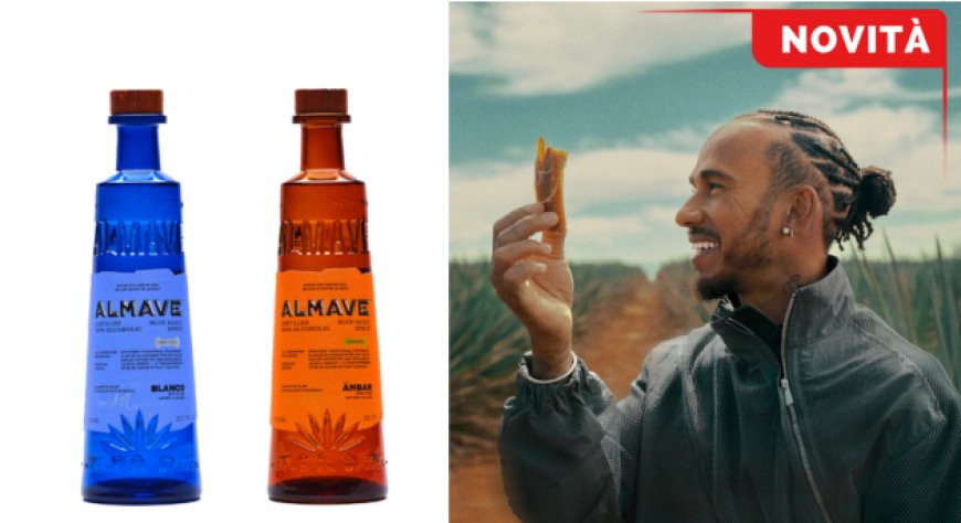 Almave: il primo distillato di agave blu no alcol firmato Lewis Hamilton