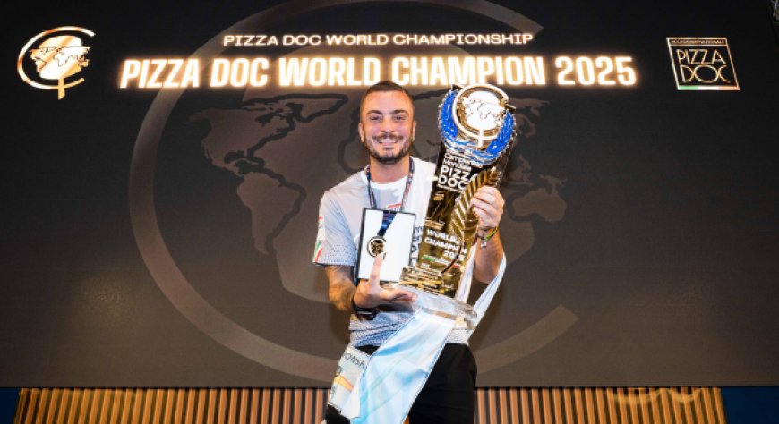 Giuseppe Cutraro vince il Campionato Mondiale Pizza DOC 2025