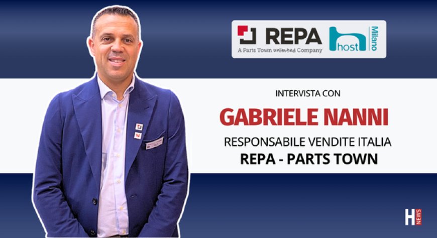 HorecaTv a Host 2025. Intervista con Gabriele Nanni di REPA Italia