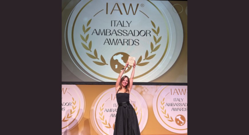 Francesca Bardelli Nonino premiata agli Italy Ambassador Awards