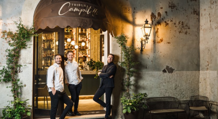 Tribuna Campitelli, il nuovo salotto gastronomico nel cuore di Roma