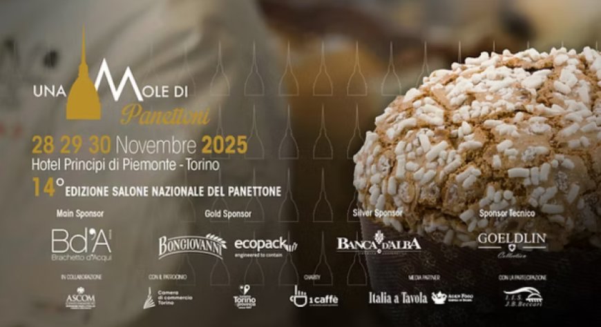 Torna Una Mole di Panettoni a Torino: cioccolato nuova categoria del concorso