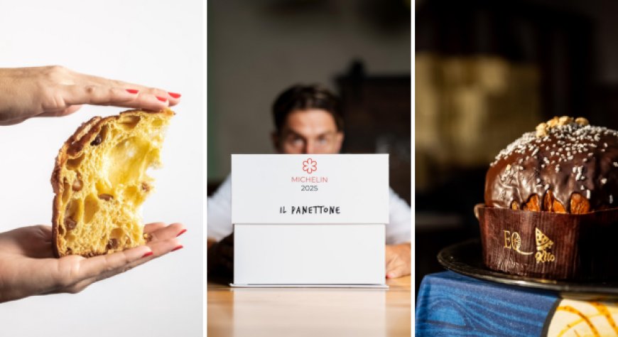 Lo chef stellato Chieppa presenta la linea panettoni 2025